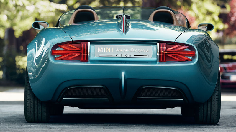Illustration for article titled MINI Makes A Lovely Little Superleggera Roadster Concept